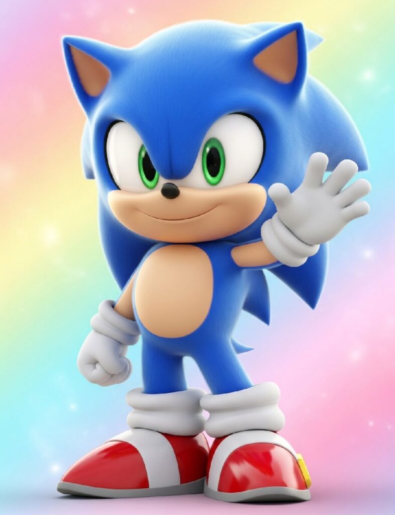 Baby Sonic Character Art