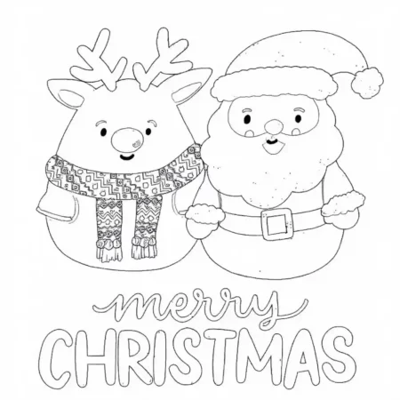 Christmas Coloring Page