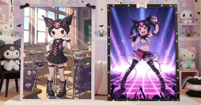 Kuromi Sanrio posters and wallpapers