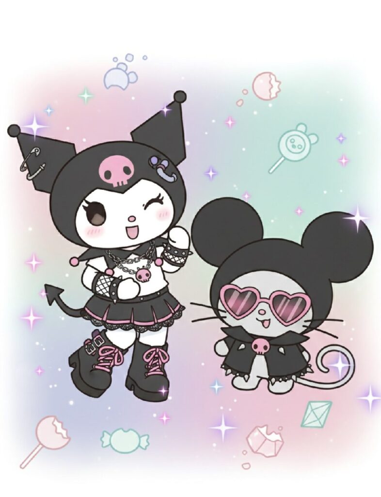 Kuromi and Chumi Tiny Trouble with a Big Attitude
