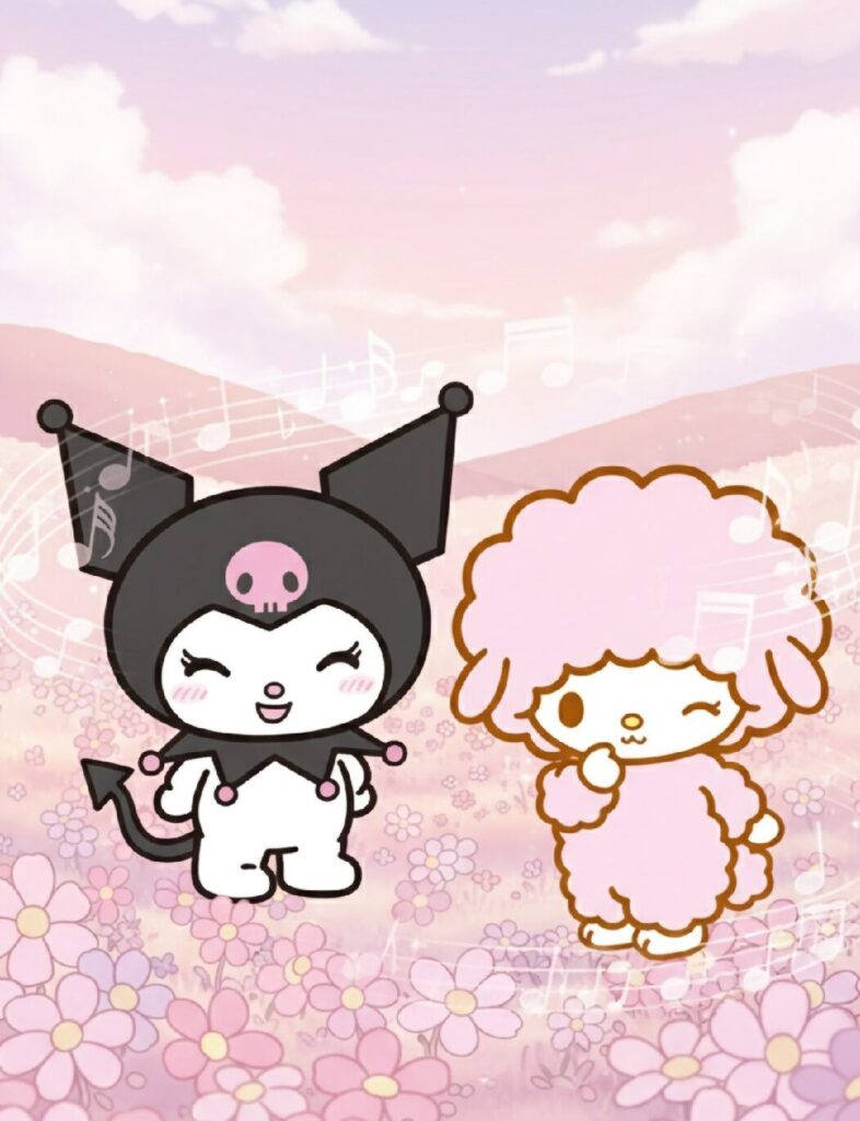 Kuromi and My Sweet Piano Soft Moments and Sweet Smiles