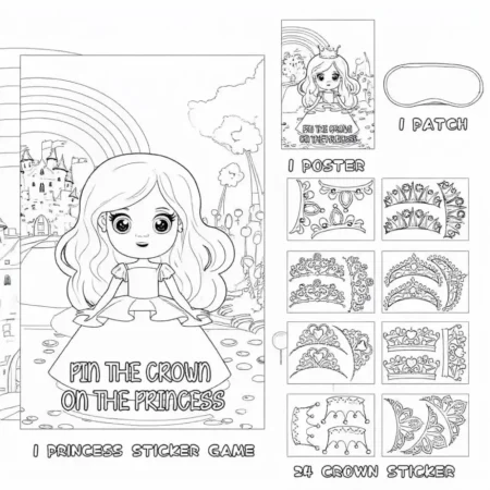 Princess Coloring Page