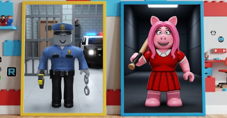 Roblox characters with free printable posters and wallpapers